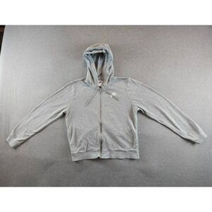 Nike Hoodie Adult Small Gray Club Fleece Oversized Full Zip DQ5758‎ Womens
